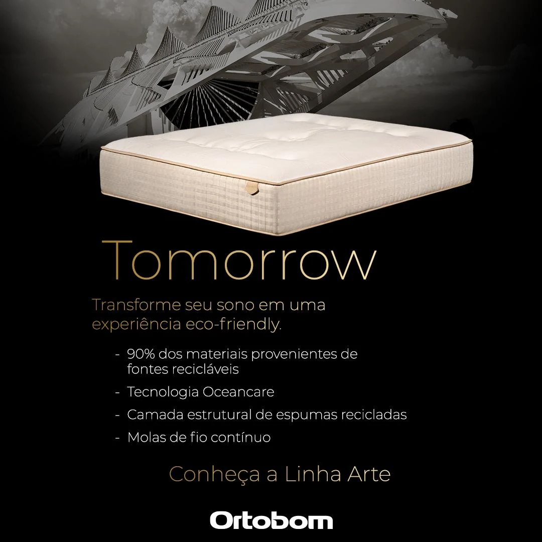 Colchão Tomorrow Linha Arte Ortobom